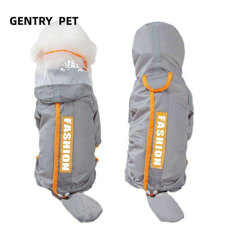 GENTRYPET狗狗连帽雨衣狗宠物服装/雨衣