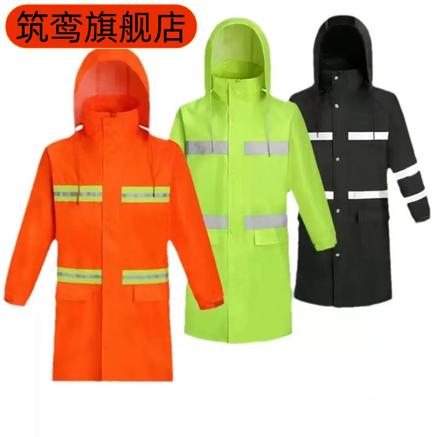 雨衣长款全身防暴雨成人连帽帆布