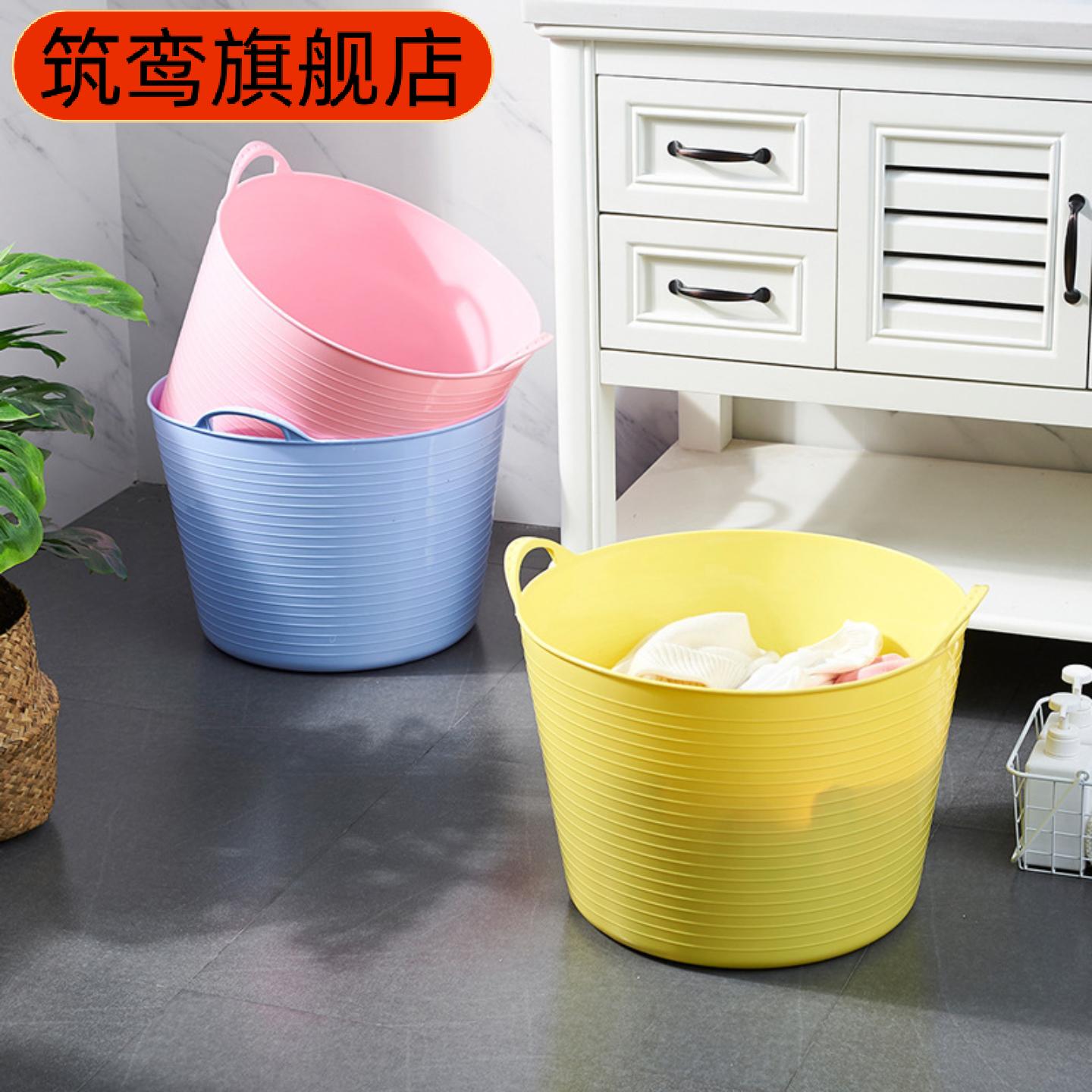 创意大号脏衣篮兼玩具收纳桶+