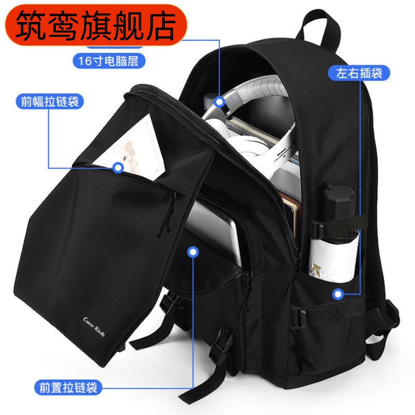 2023新款韩版学生双肩包潮校园大