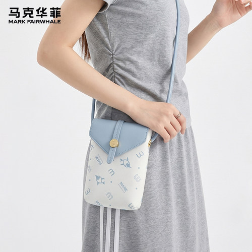马克华菲轻便手机斜挎包包女款