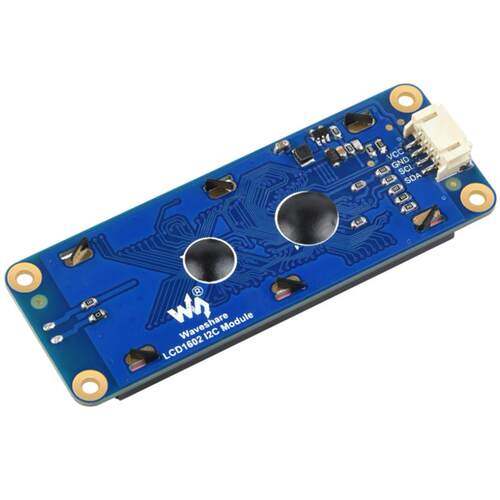 LCD1602 I2C Module蓝底白字背光液晶显示屏32个字符3.3V/5V