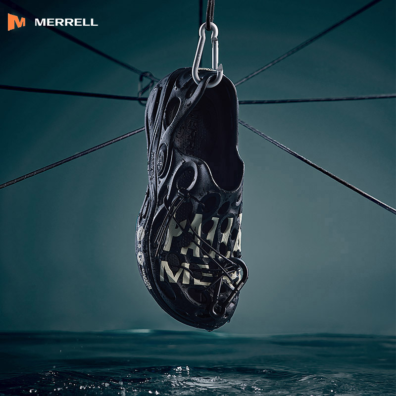 MERRELL迈乐毒液3帕拉丁联名款厚底洞洞鞋男女一脚蹬沙滩凉鞋情侣