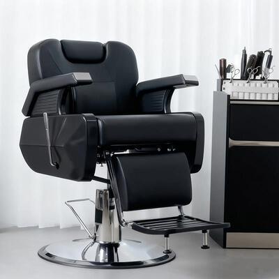 养发馆护理头皮理发凳可放倒美发椅子发廊专用剪发刮胡修面油头椅