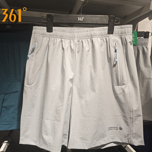 361度男式运动短裤薄款休闲短裤