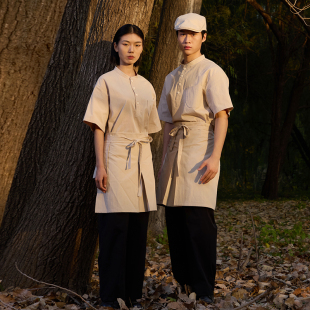 解围茶饮咖啡手作工作服山野风火锅餐厅工装 烘焙面点小吃西餐工服