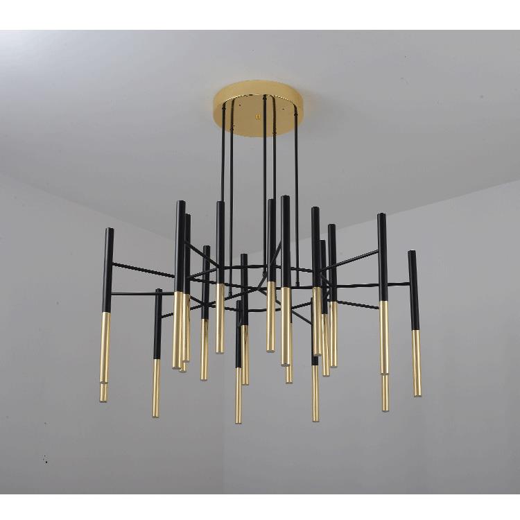 设计师酒店大堂装饰后现代轻奢展厅吊灯餐厅洽谈区咖啡馆灯