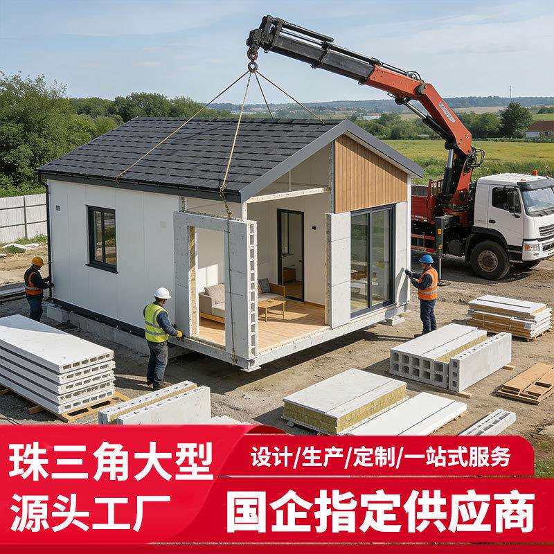 集装箱移动房别墅农村快装住人箱房度假村集装箱活动板房固定箱