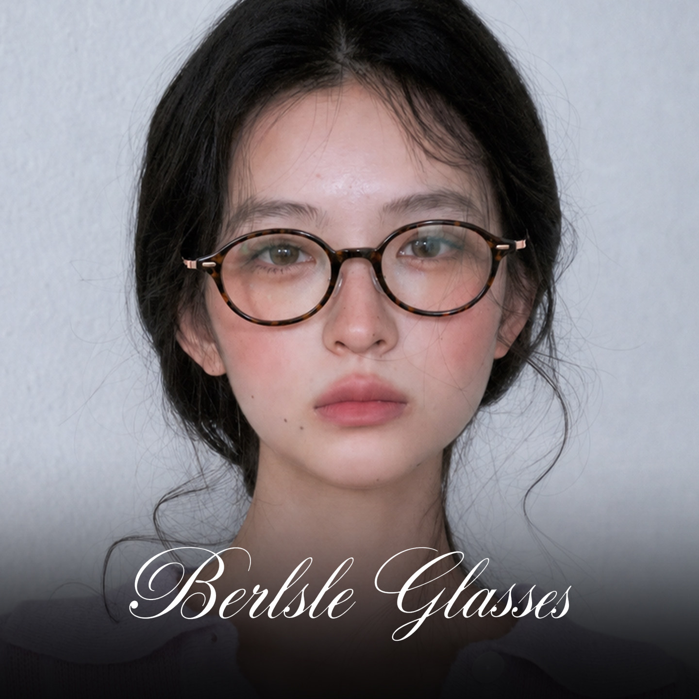 日系书呆子复古玳瑁眼镜框女超轻椭圆小脸可配近视度数平光眼睛架