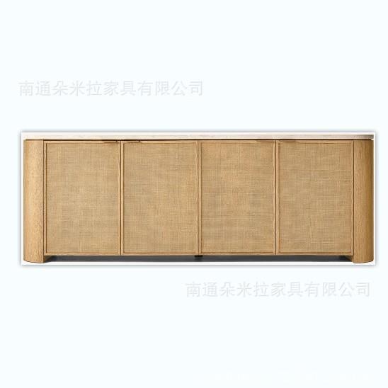 RH美式乡村别墅房高端豪华餐具柜餐边柜储物柜收纳柜