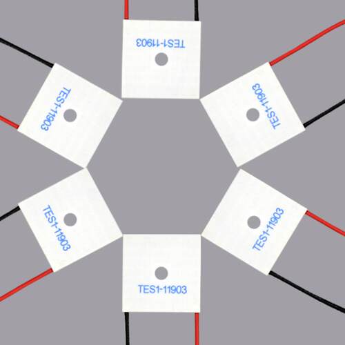 厂家供应半导体制冷片带孔安装孔款半导体制冷片TES1-11903