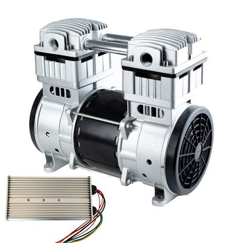 锦穗科技24V18V1200W真空泵静音小型真空泵无油真空泵微型负压泵