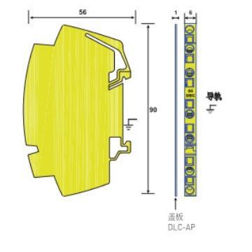 西岱尔DLC系列DLC-06D3电讯信号线路电涌保护器