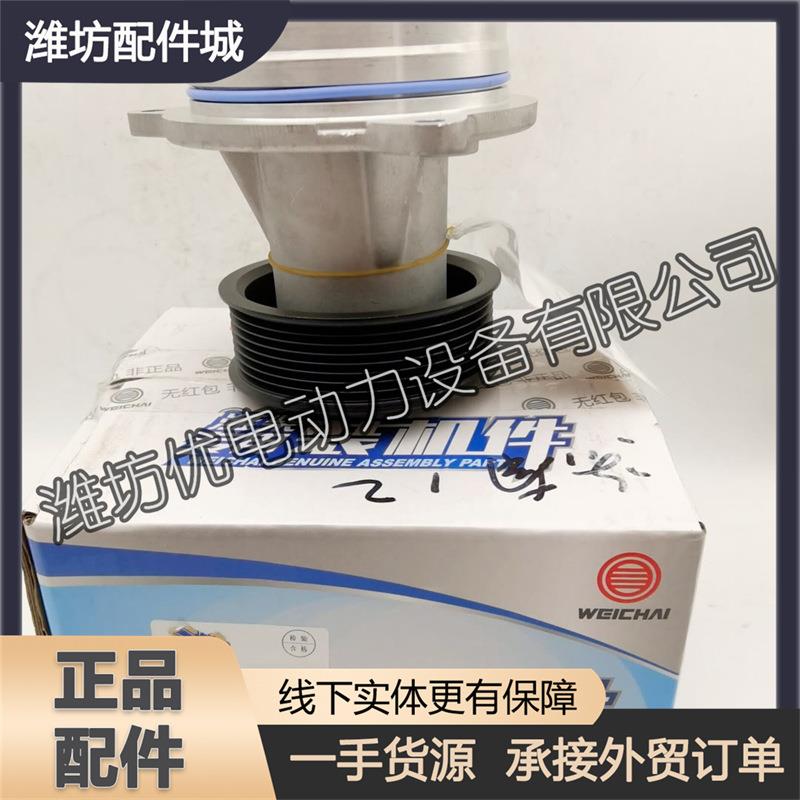 潍柴动力WP9H柴油发动机WP10H原厂配件1003374130水泵分总成