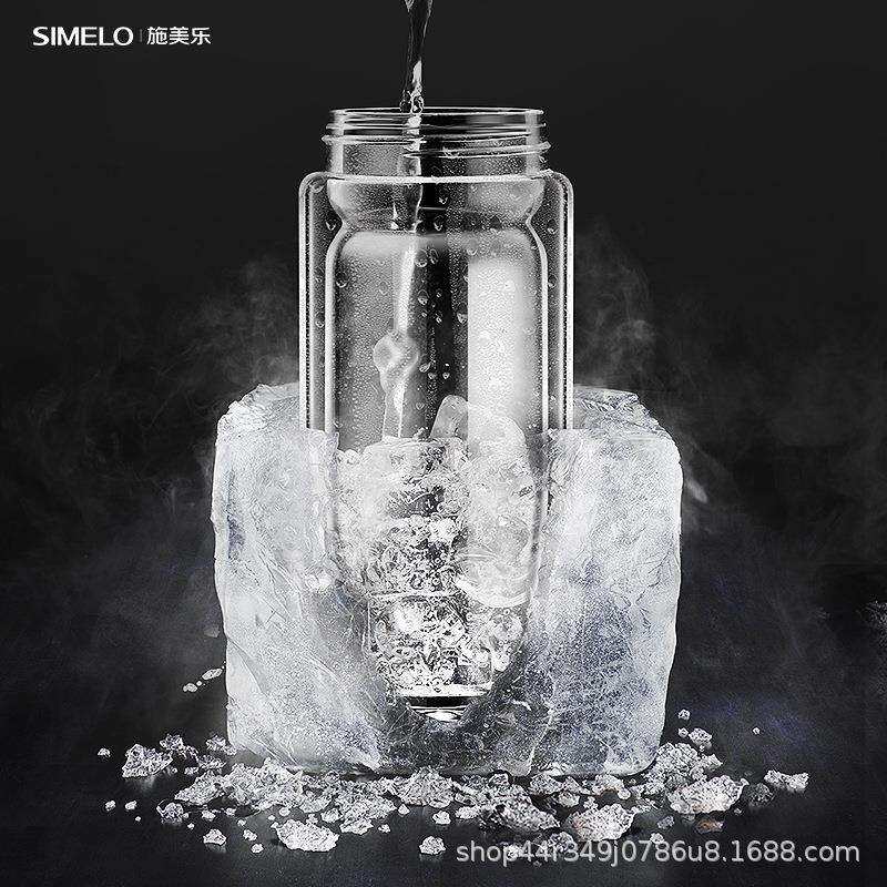 SIMELO施美乐印象京都双层玻璃大师杯泡茶杯
