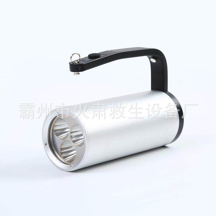 手提式强光照明灯多功能照明呼救套装户外远射程手电筒