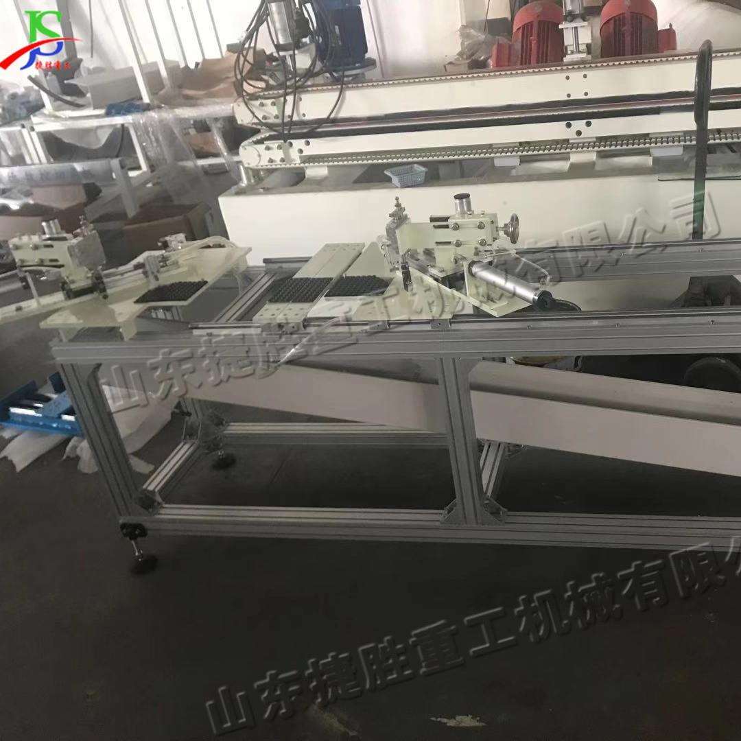 双工位式相框用锯切机 双头玻璃类切角设备 台式一体化切割机