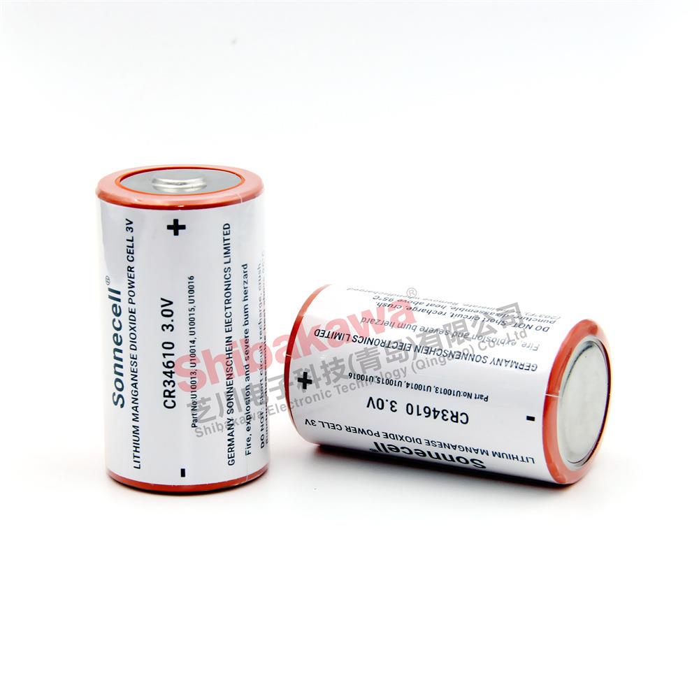 CR34610 3V 锂锰电池 U10013, U10014, U10015, U10016 兼容品