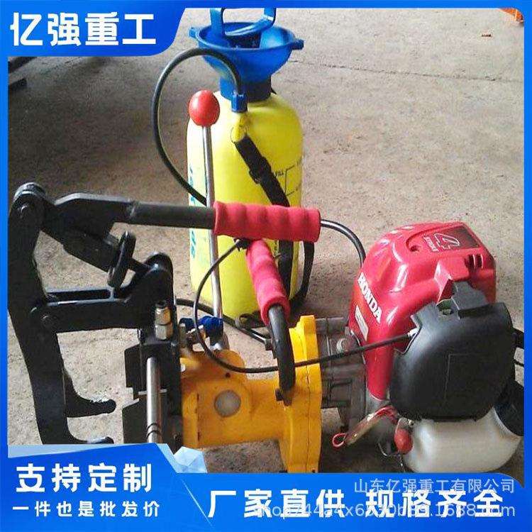 电动钢轨钻孔机手提电动打孔机汽油机铁轨打孔设备厂家直售
