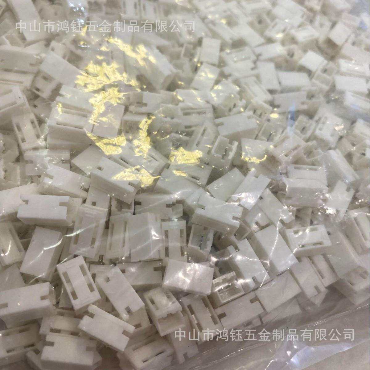 2P双头端子散装两位三位连接线 条形针座连接器端子LED灯板转接头