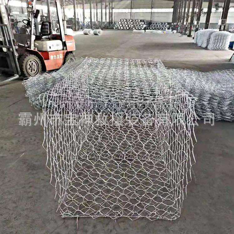 仓储笼金属铁筐铅丝石笼金刚水利笼箱折叠金属网箱铅丝石笼网