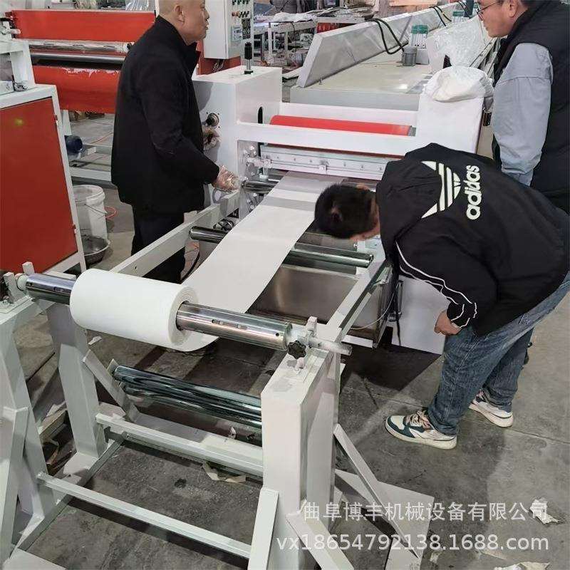玻璃钢棉布浸胶机 无纺布撤布预浸料烘干设备 白布丁晴橡胶涂布机