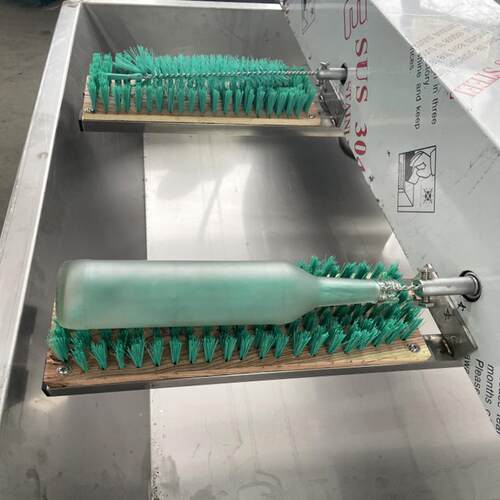 玻璃瓶啤酒瓶脱标饮料瓶刷瓶机塑料瓶脱标去除旧标清洗机机械
