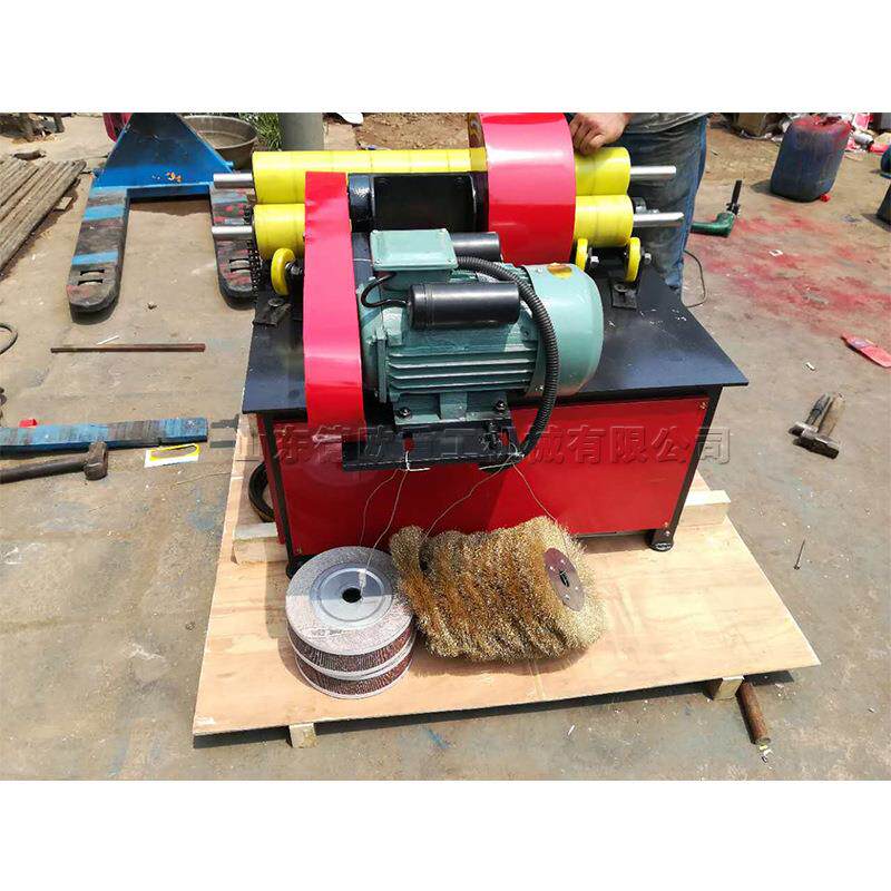 五金管材打磨抛光机 小型圆管除锈磨光设备 车辆仪表配件打磨机