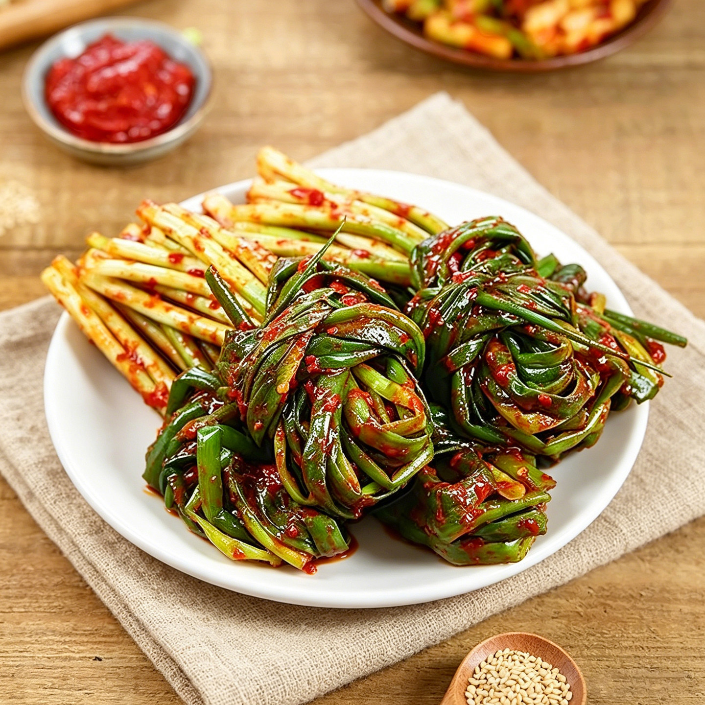 朝小延香葱泡菜延吉特产小葱泡菜