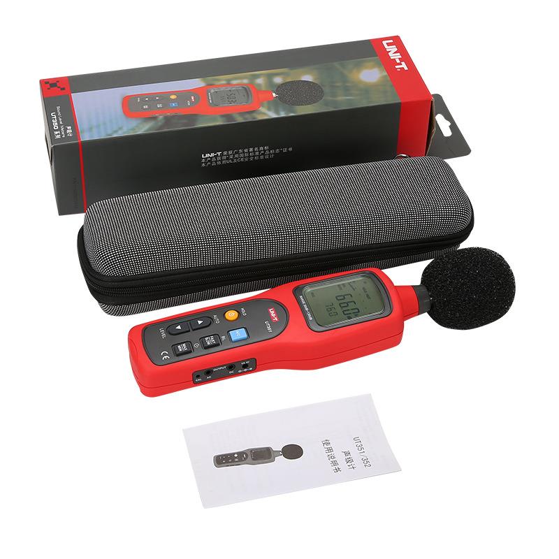 优利德UT351声级计噪音计噪音仪 噪声音量测试声音测试器