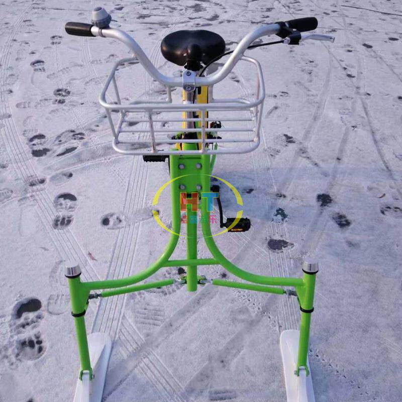 浩童新款冰上自行车 雪地双人车 加粗轮胎骑行车