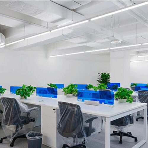跨境货源T5 T8灯管一体化支架灯办公室仓库车间线条灯LED条形灯具