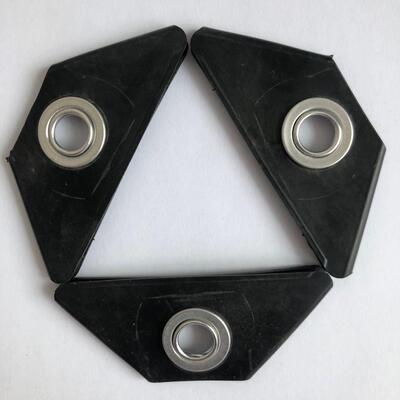 黑三角打扣机二次成型打孔后打扣除模具外均保修篷布气动耐用