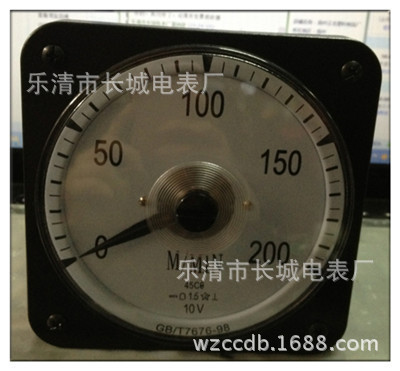 供应45C8200M/MIN10V后带电位器转速表直流电压表