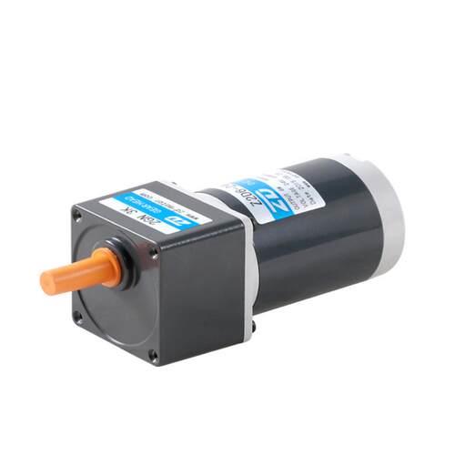 中大60*60法兰12V 24V Z2D06微型直流有刷减速电机正反转6W小电机