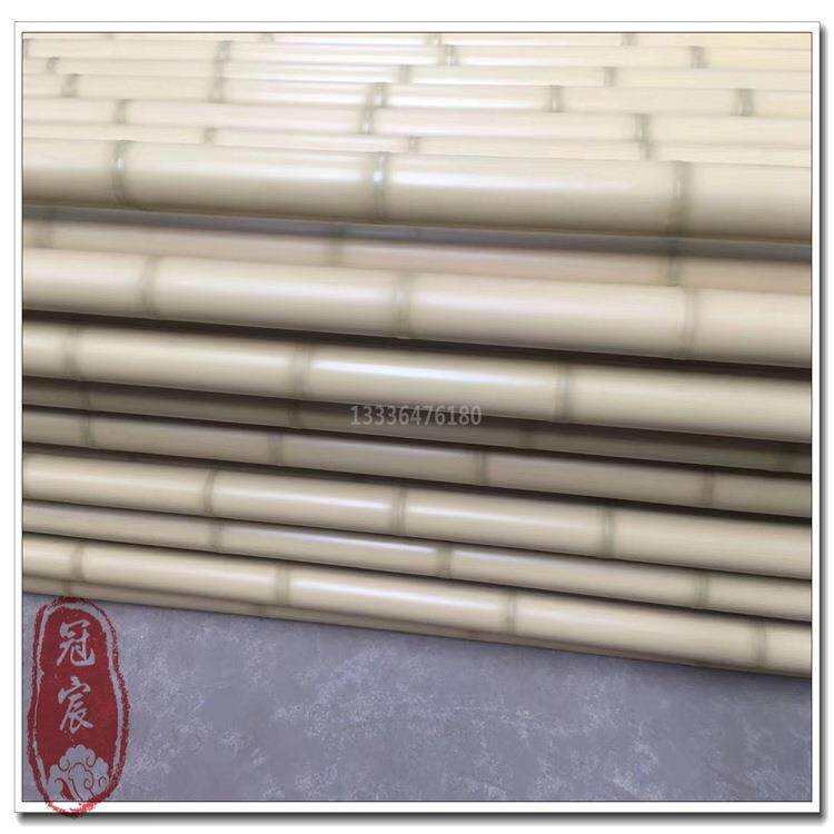 铝合金圆管仿竹木纹 园林护栏走廊栅栏篱笆院景区围观栏绿化带