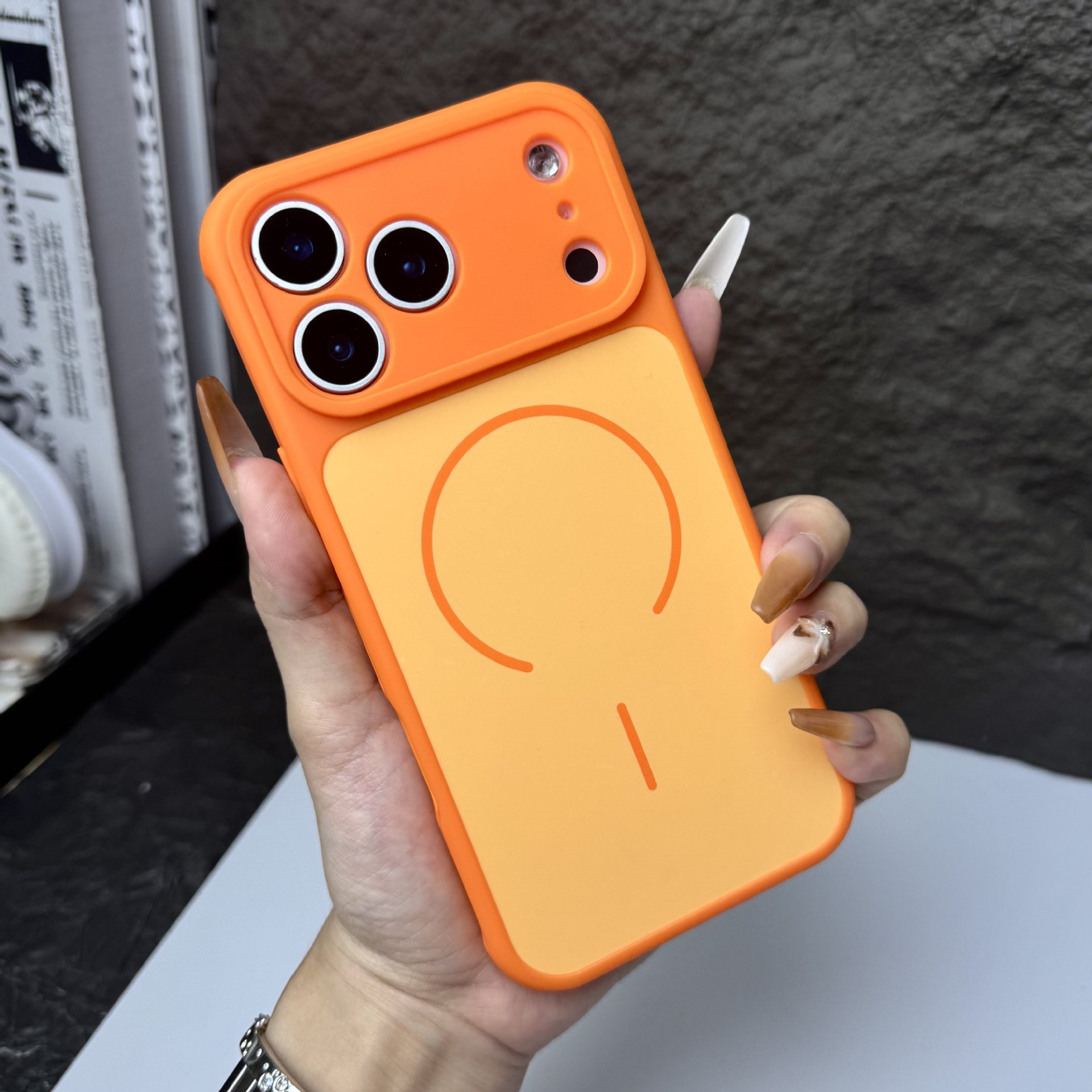肤感磁吸适用苹果17ProMAX手机壳iPhone17Pro全包镜头16Pro高级感