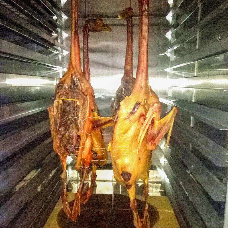 空气能腊鹅烘干房 风干鹅烘干机 全自动鹅肉冷热风烘干设备 商用