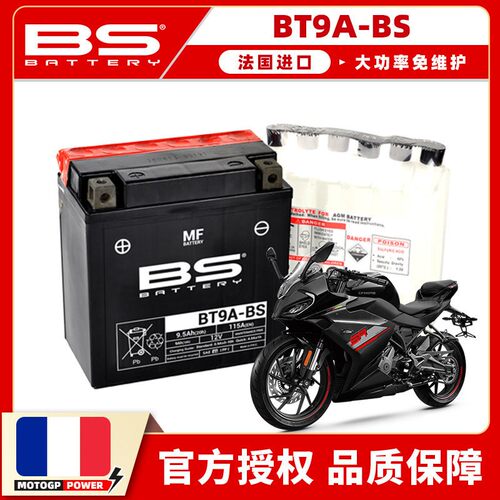 法国BS机车电池适用春风2