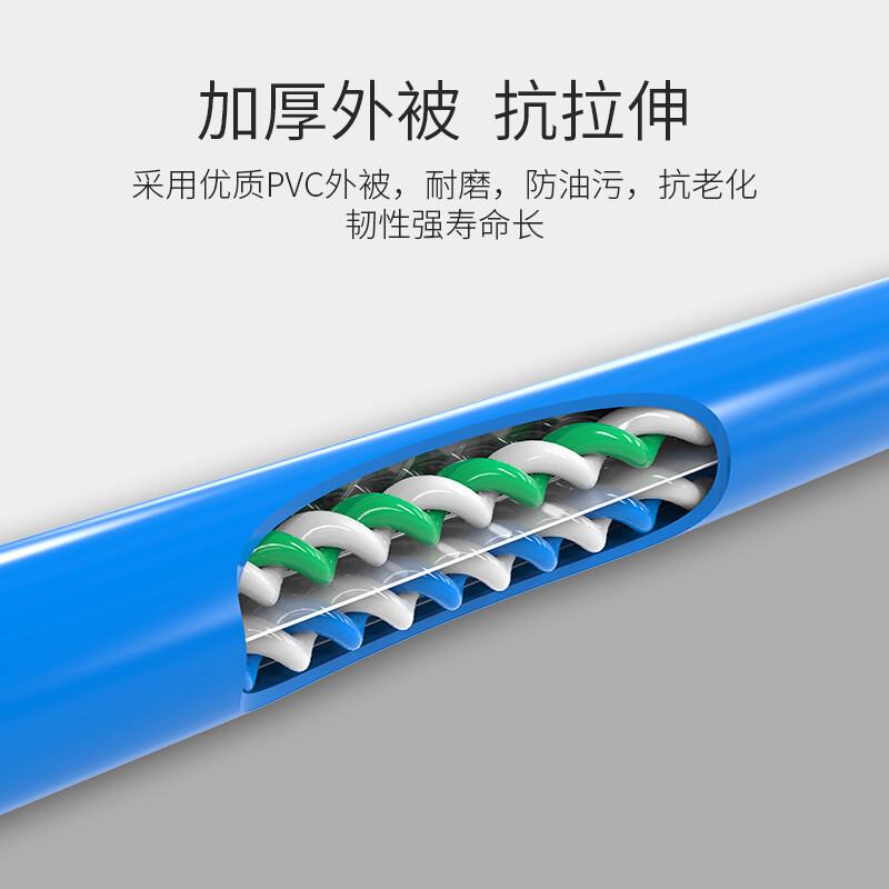 胜为六类网线工程线CAT6【0.57mm】 非屏蔽纯铜双绞线 箱CLC-6305