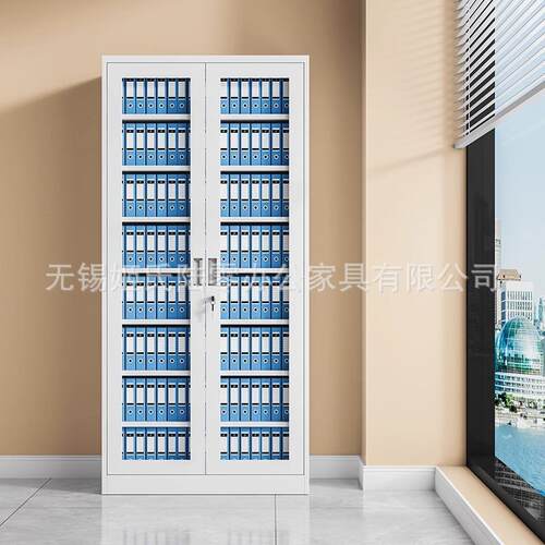 钢制加厚凭证办公料会计财务档案铁皮文件带锁家用书