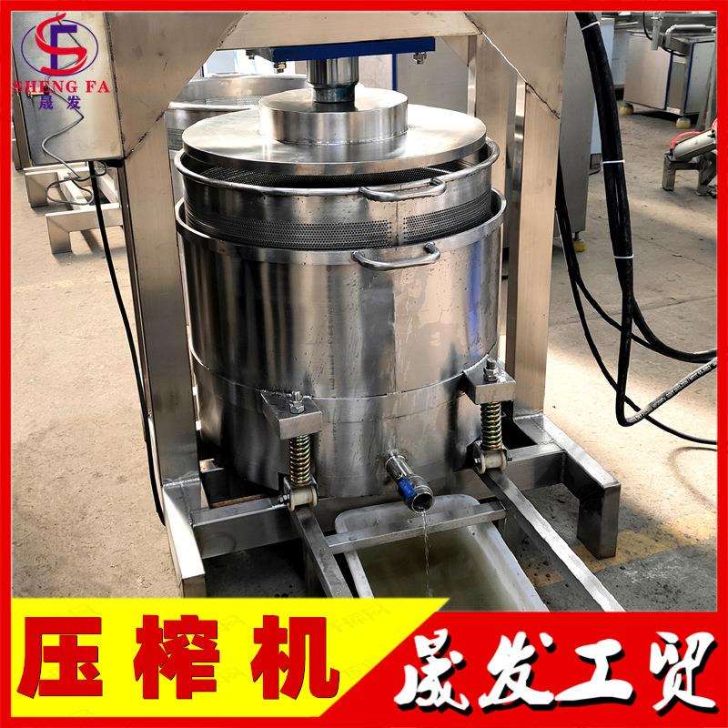 果蔬饮料液压榨汁机 自动鱿鱼脱水液压压榨机 蓝莓酒压榨取汁设备