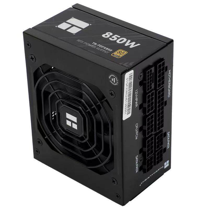 利民TGFX850 SFX金牌全模组电源ATX3.0接口 ITX迷你机箱温控电源