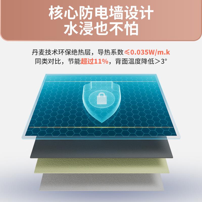 暖匠石墨烯瑜珈地暖垫电热地毯客厅家用加热地板碳晶移动电热垫