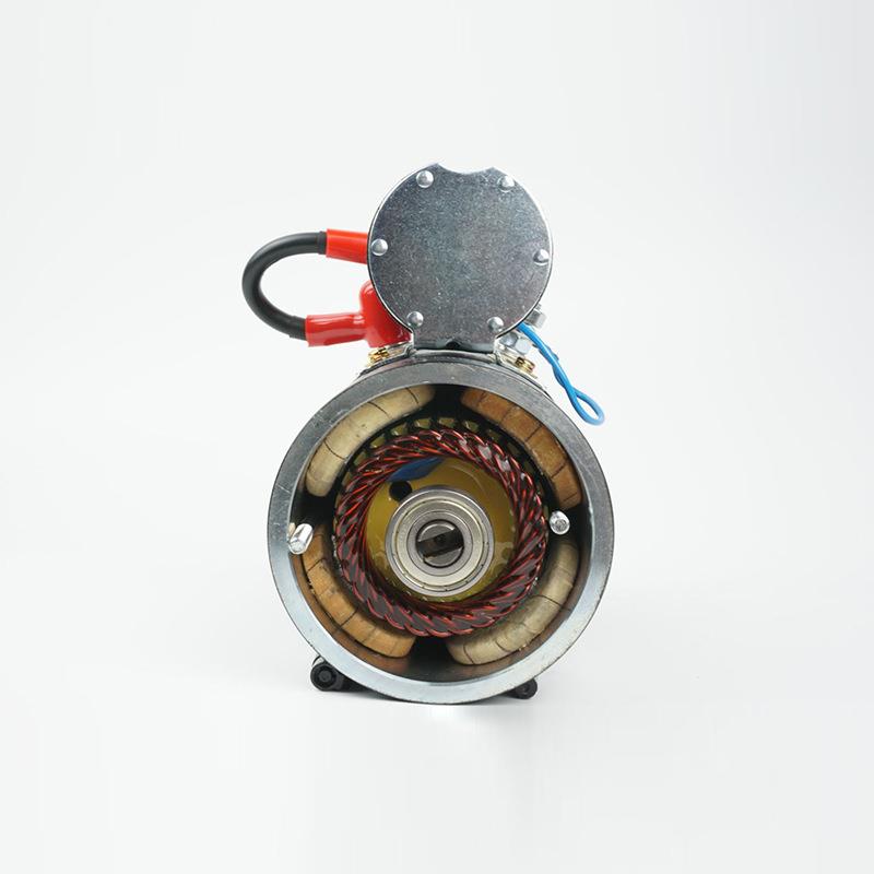 威博厂家微型电动机液压油泵动力单元有刷直流电机12V 24V