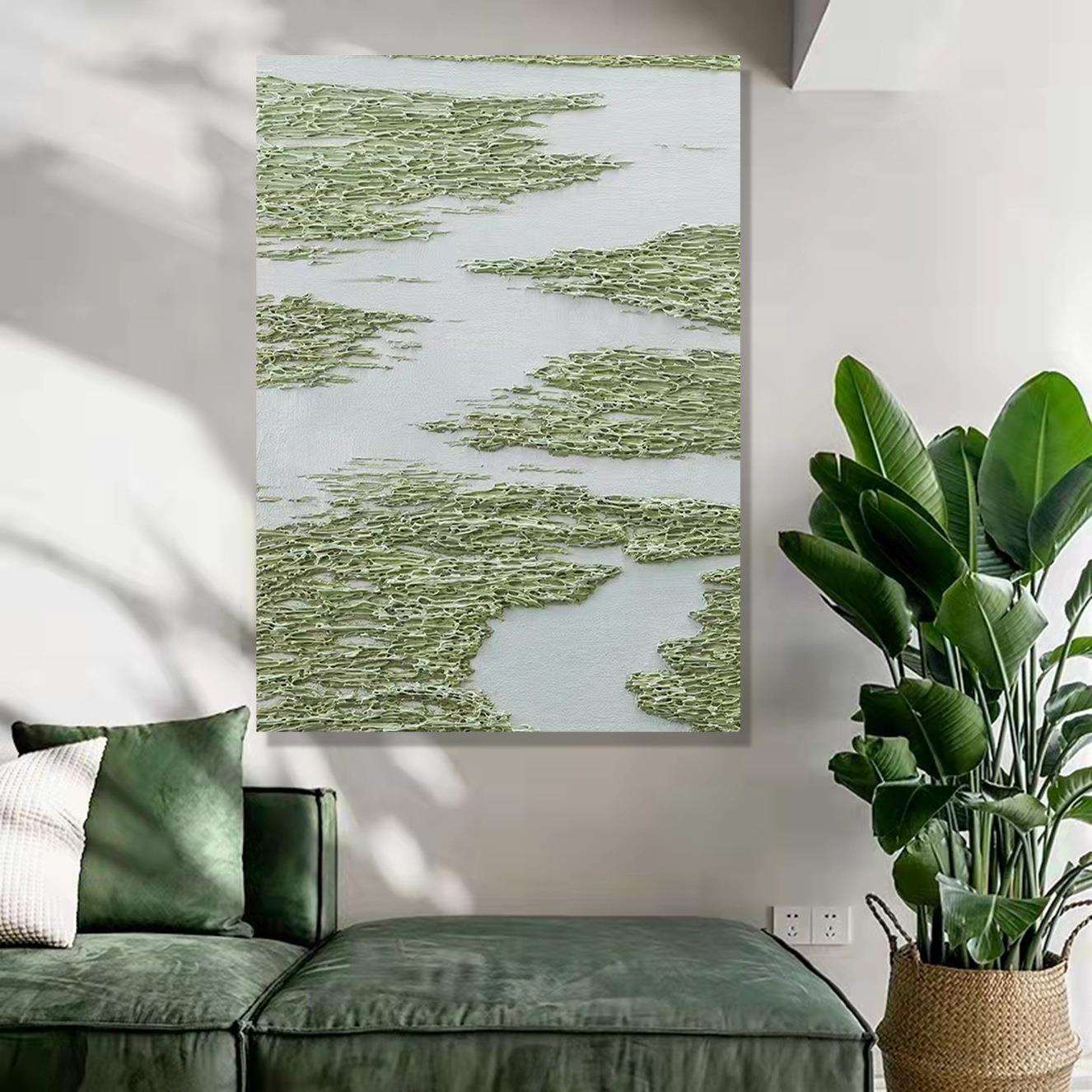 现代简约纯手绘客厅壁画餐厅装饰画玄关过道走廊3D立体感肌理油画