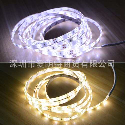12V红外人体感应灯带2835LED防水灯带床底夜灯橱柜软灯条套装