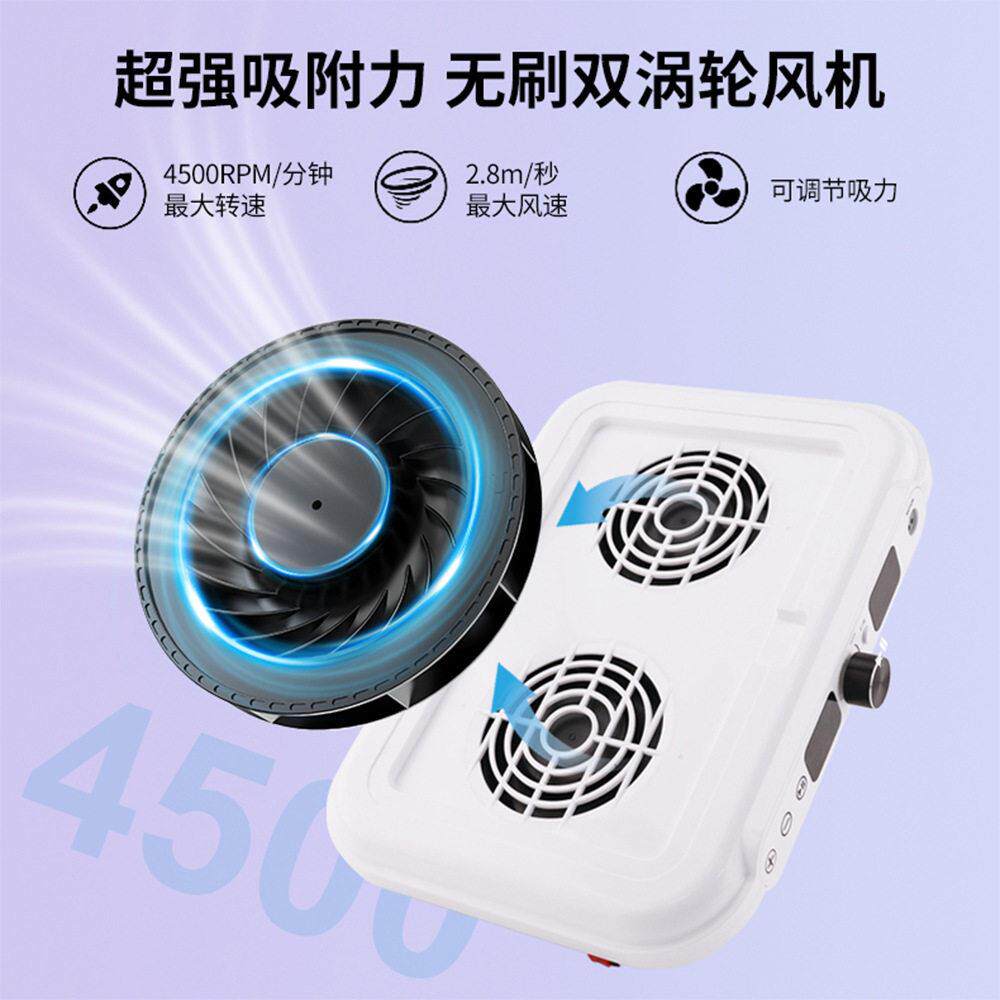 美甲店专用美甲打磨机吸尘器一体机防尘大吸力电动卸甲静音粉尘机