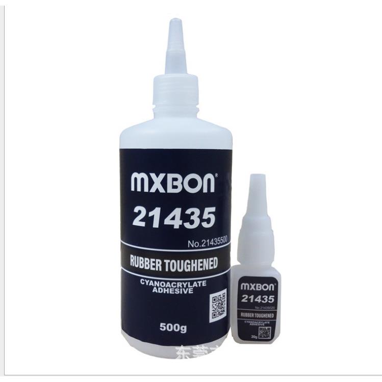 MXBON21435快干胶 抗震动耐冲击高弹性瞬干胶 多孔性材料胶水
