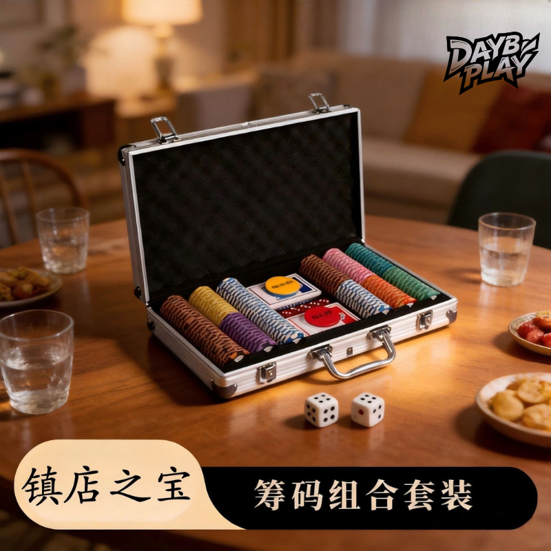 棋牌室筹码币套装麻将场桌布垫